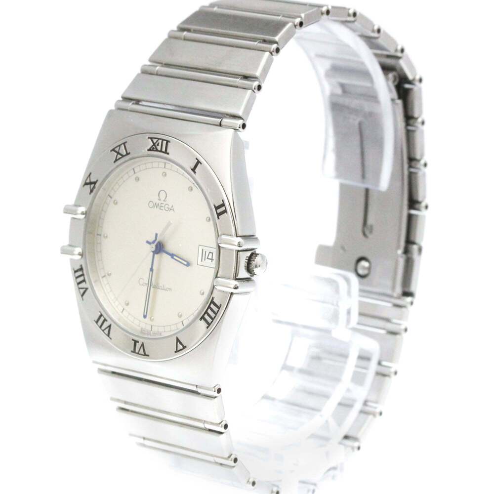 Omega Constellation Quartz Stainless Steel 34
